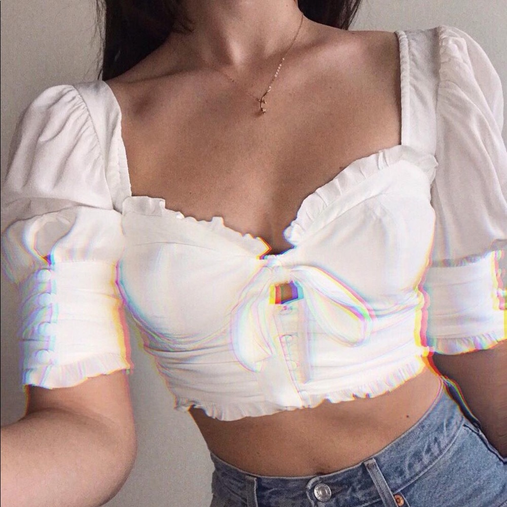 SOLD Royale crop top for love and lemons - new!